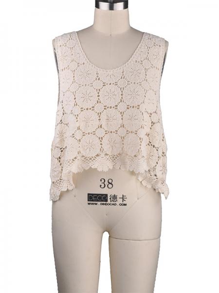 LADIES' EMBROIDERY VEST