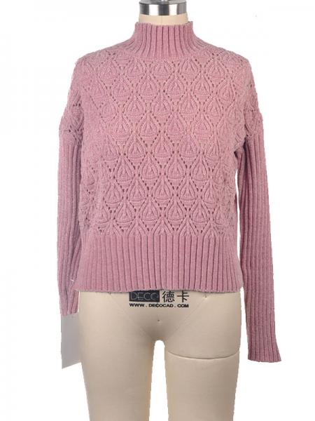 LADIES' PINK PULLOVER