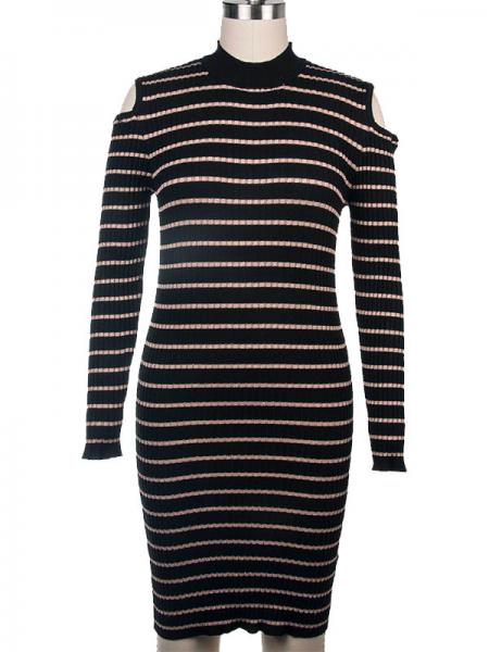 LADIES' STRIPE DRESS