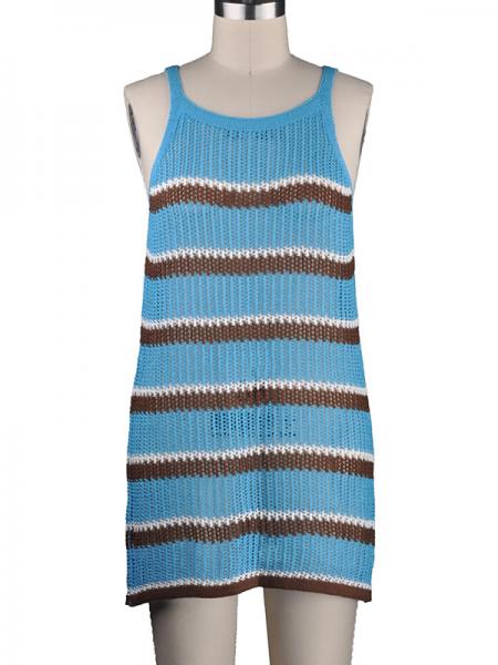 LADIES' STRIPE STRING DRESS